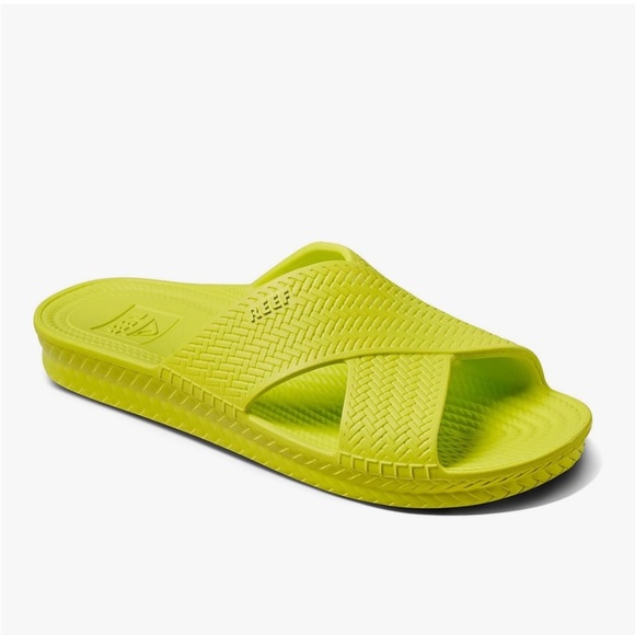 Reef Women's Water Xslide Lime Size 9.  Beach Neon - Picture 1 of 8